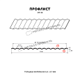 Профлист МЕТАЛЛ ПРОФИЛЬ МП-18х1100-A (MattMP-20-8017-0,5)