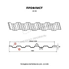 Профилированный лист НС-35x1000-B (ECOSTEEL_MA-01-Сосна-0,5)