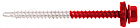 Заказать доступный Саморез 4,8х70 RAL3020 (красный насыщенный) в Компании Металл Профиль.