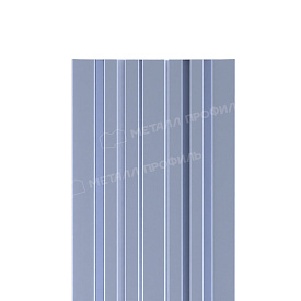 Штакетник металлический МП LАNE-T 16,5х99 (PURMAN-20-Galmei-0.5)