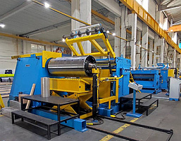 Новая линия резки металла установлена на уральском заводе «Метал Профиль» 